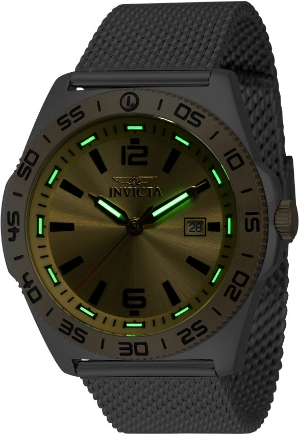 Reloj Invicta Coalition Forces de caballero pulsera de metal 45 mm