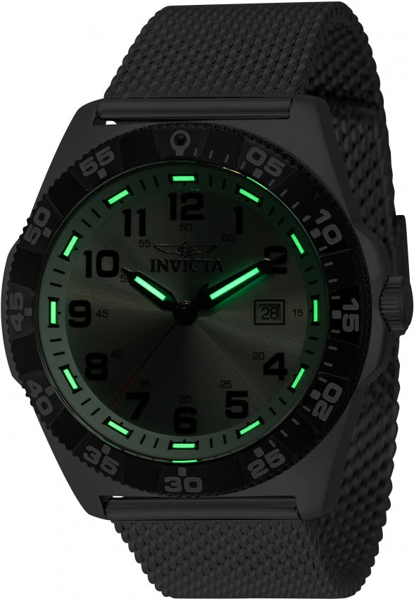 Reloj Invicta Coalition Forces de caballero pulsera de metal 45 mm