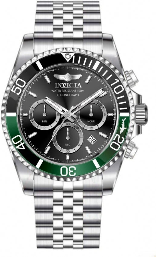 Reloj Pro Diver Invicta para hombre pulsera de metal 43 mm