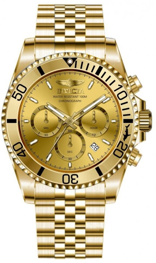 Reloj Pro Diver Invicta para hombre pulsera de metal 43 mm