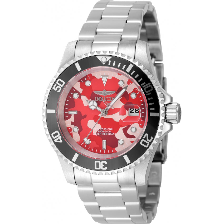 Reloj Invicta Pro Diver Camo Series de hombre pulsera de metal 40 mm