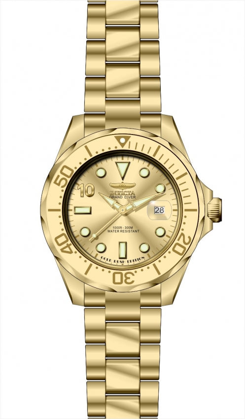 Reloj Invicta Pro Diver de hombre pulsera de metal  47 mm