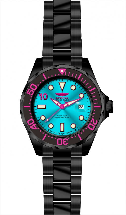 Reloj Invicta Pro Diver de hombre pulsera de metal  47 mm