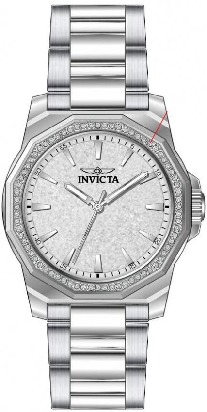 Reloj Invicta Speedway de dama banda de acero inoxidable 34 mm