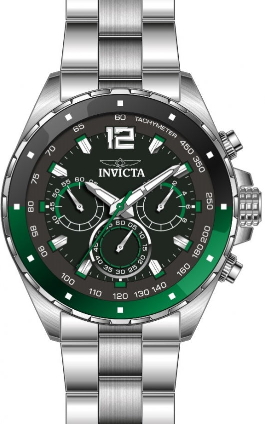 Reloj Invicta Speedway de hombre banda de metal 44mm