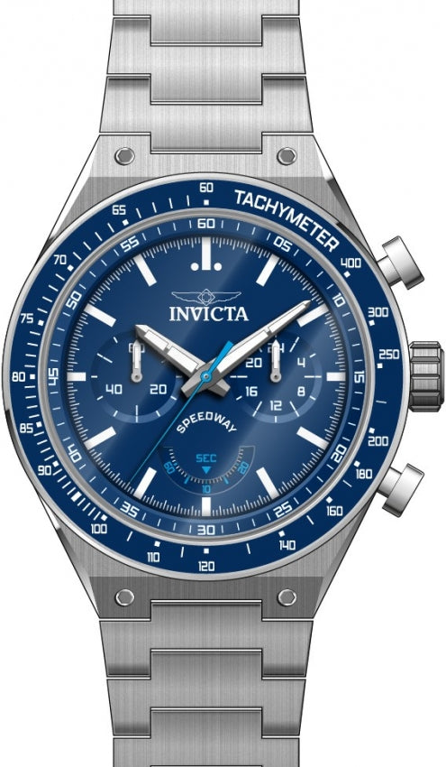 Reloj Invicta Speedway de hombre pulsera de metal 44 mm