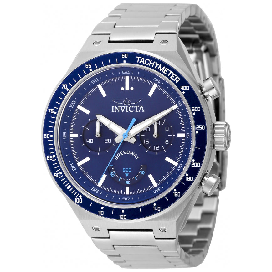 Reloj Invicta Speedway de hombre pulsera de metal 44 mm