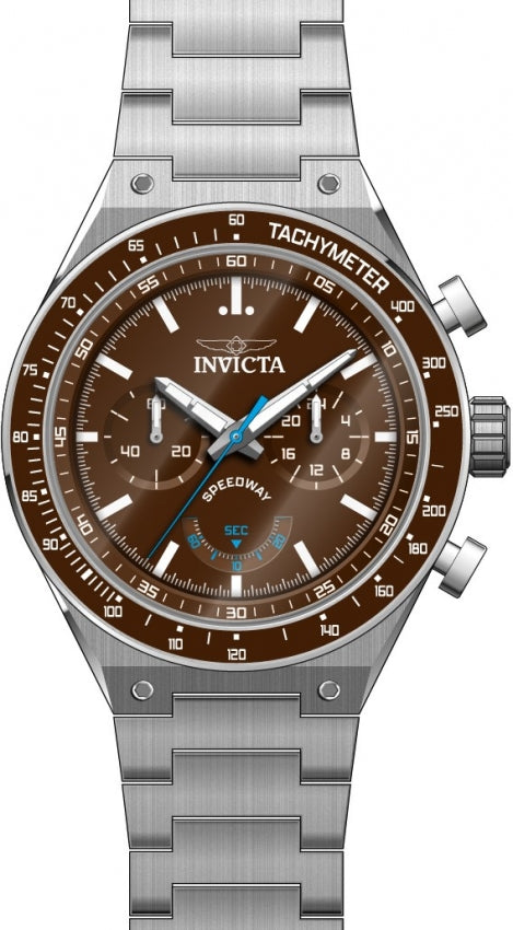 Reloj Invicta Speedway de hombre pulsera de metal 44 mm