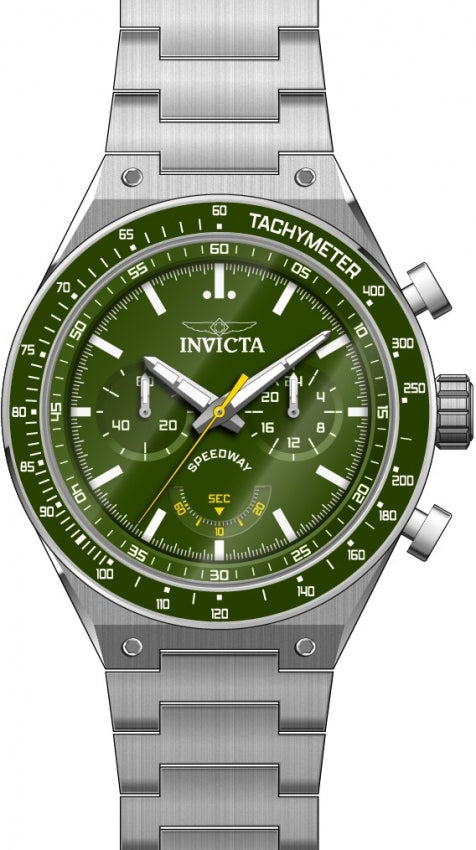 Reloj Invicta Speedway de hombre pulsera de metal 44 mm