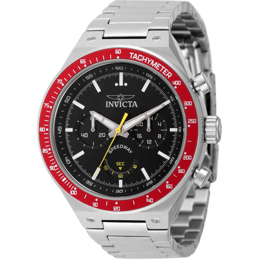 Reloj Invicta Speedway de hombre pulsera de metal 44 mm
