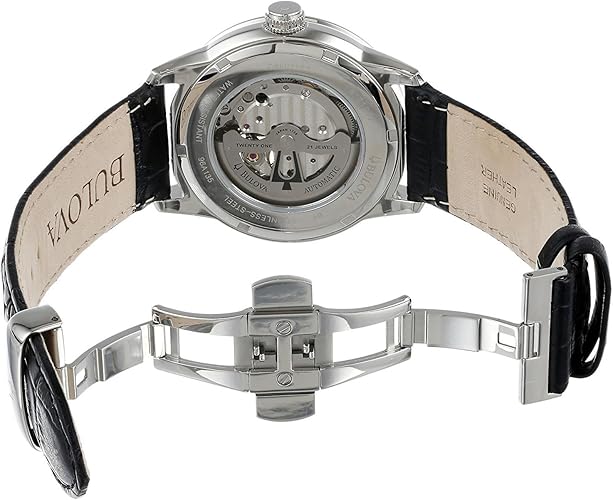 96A135 Reloj Bulova Sutton de hombre correa de piel 41mm