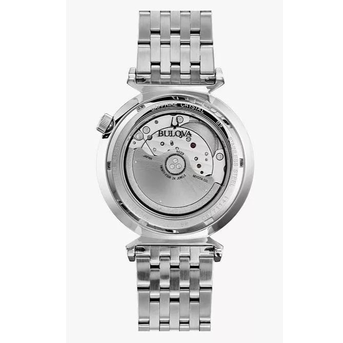 96A235 Bulova Regatta Automático Reloj para Hombre Pulsera de Metal Análogo