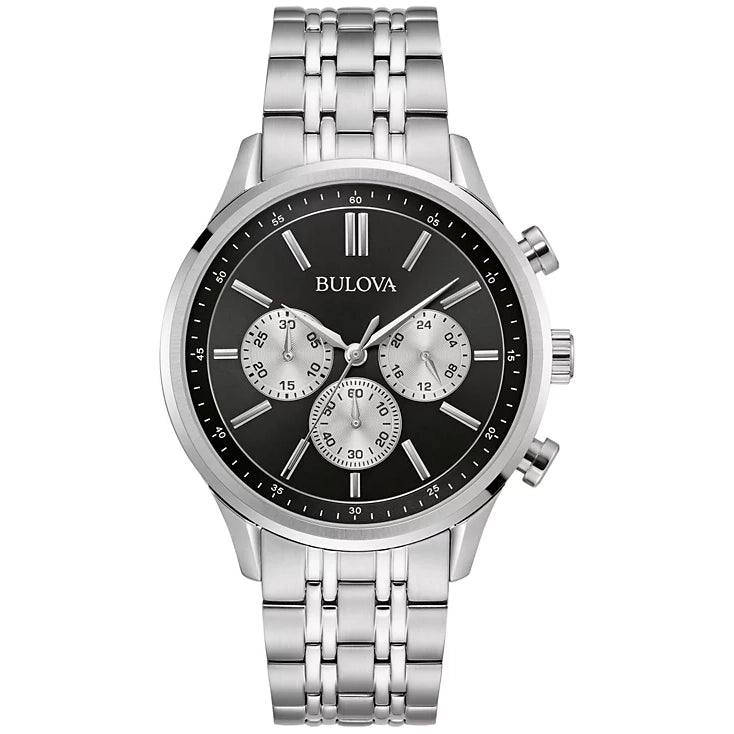 96A295 Bulova de hombre pulsera de metal