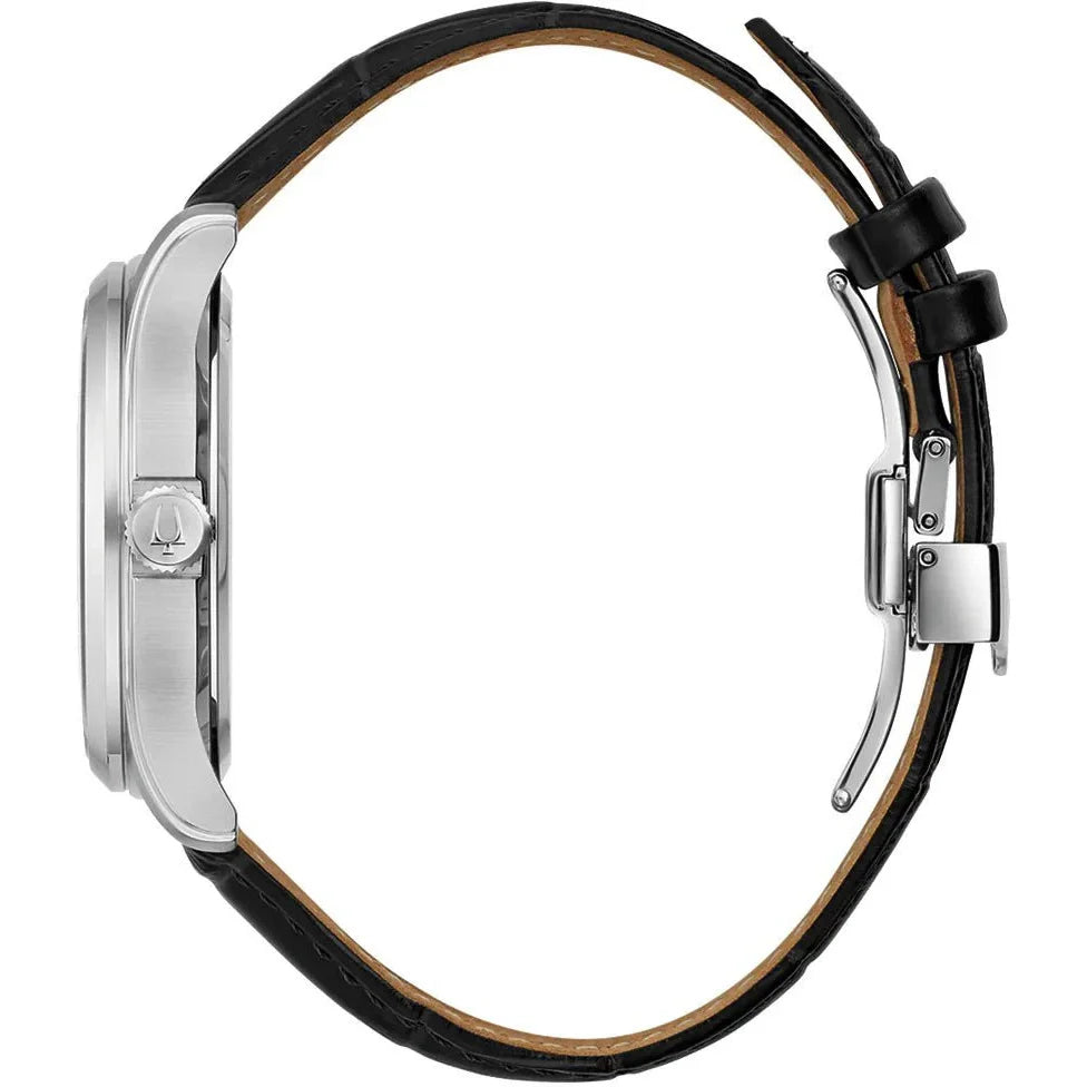 96B388 Reloj Bulova Wilton de hombre banda de piel 41 mm