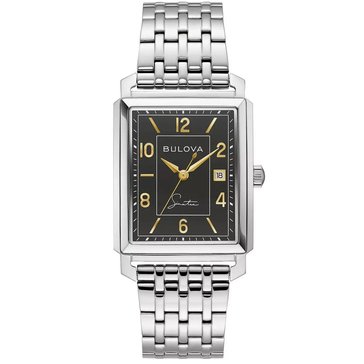 96B399 Bulova Frank Sinatra para caballero pulsera de metal