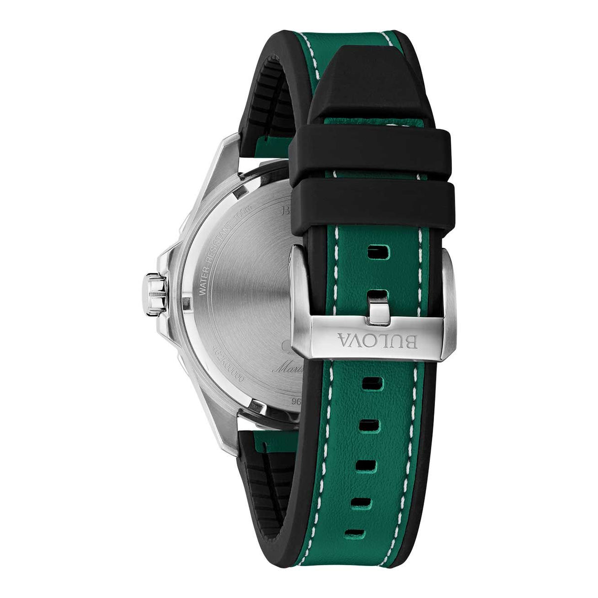 96B449 Reloj Bulova Marine Star de hombre pulsera de cuero