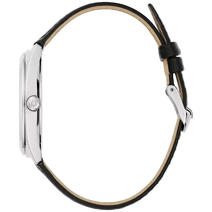 96B453 Reloj Bulova Classic de hombre banda de piel 42 mm