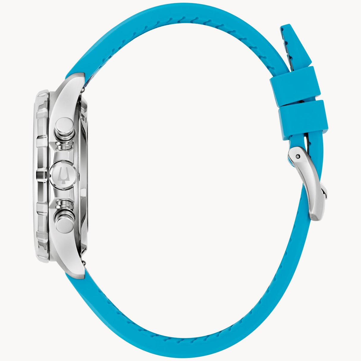 96B460 Reloj Bulova E1 Team Miami de hombre pulsera de cuero 43 mm