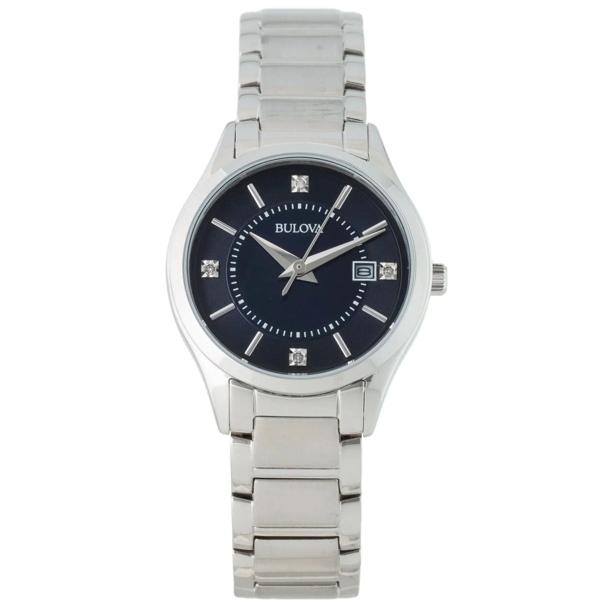 96P208 Reloj Bulova de señorita banda de metal