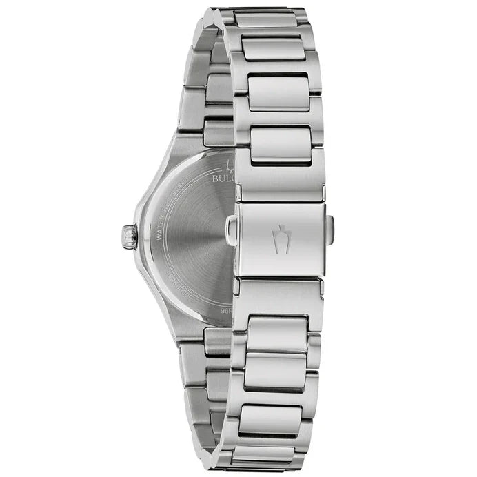 96p257 Reloj Bulova Dress de dama pulsera de metal 36 mm