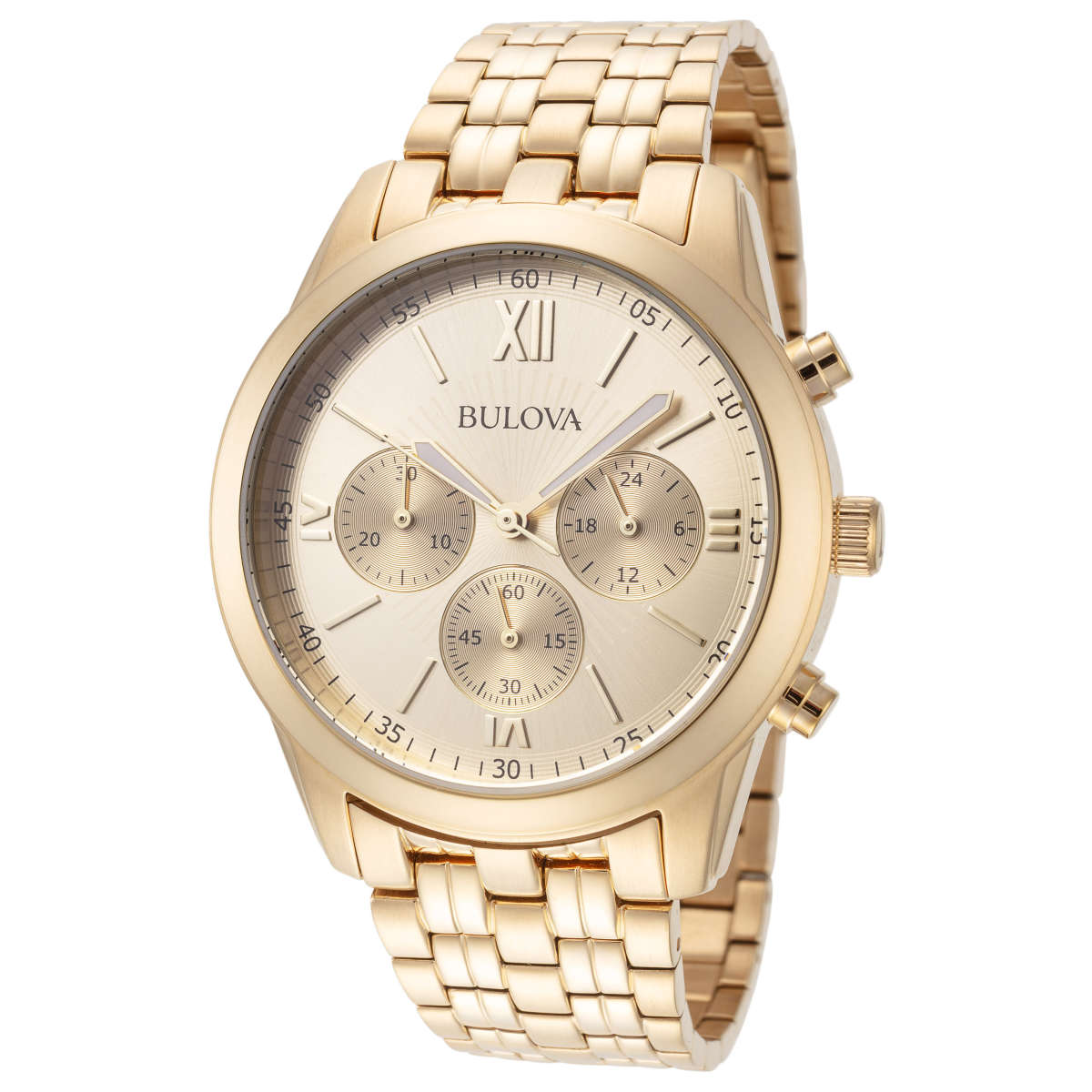 97A128 Reloj Bulova para caballero pulsera de metal