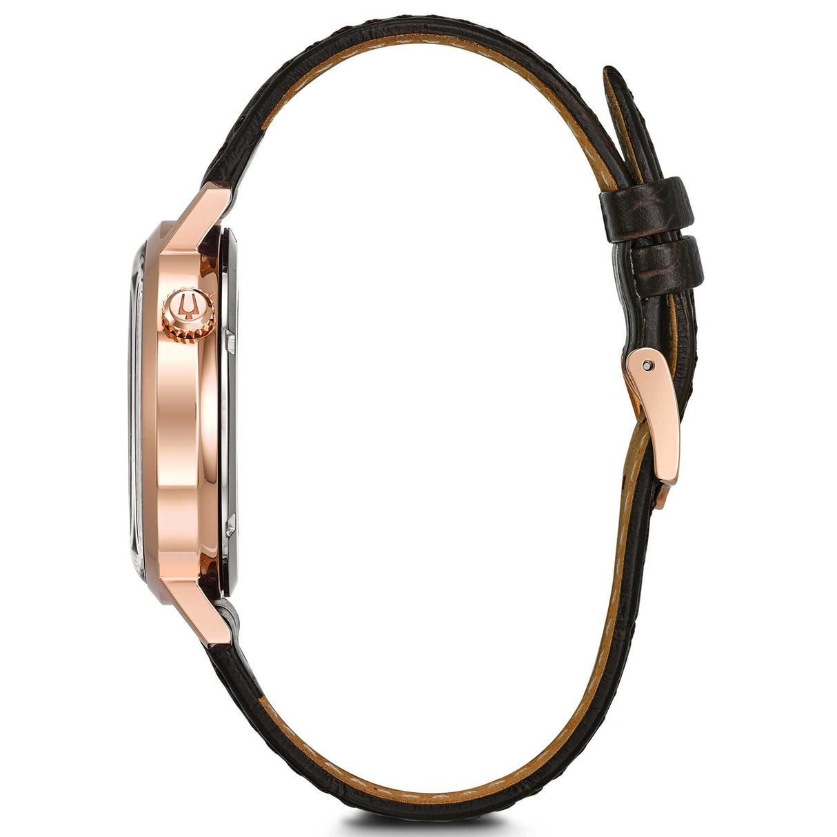 97A136 Reloj Bulova Aerojet de caballero correa de piel 41 mm