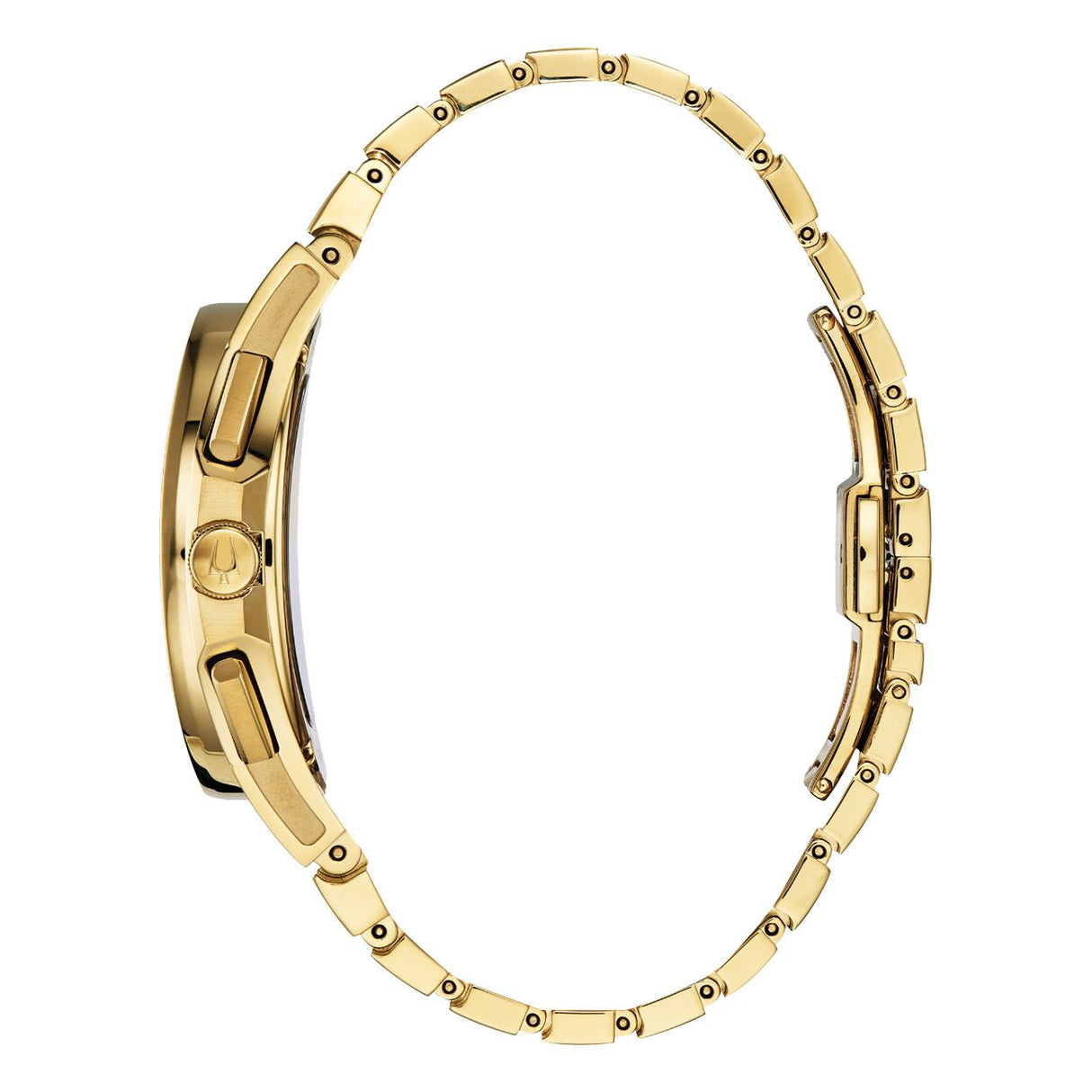 97A144 Reloj Bulova Curv de hombre banda de metal 44mm