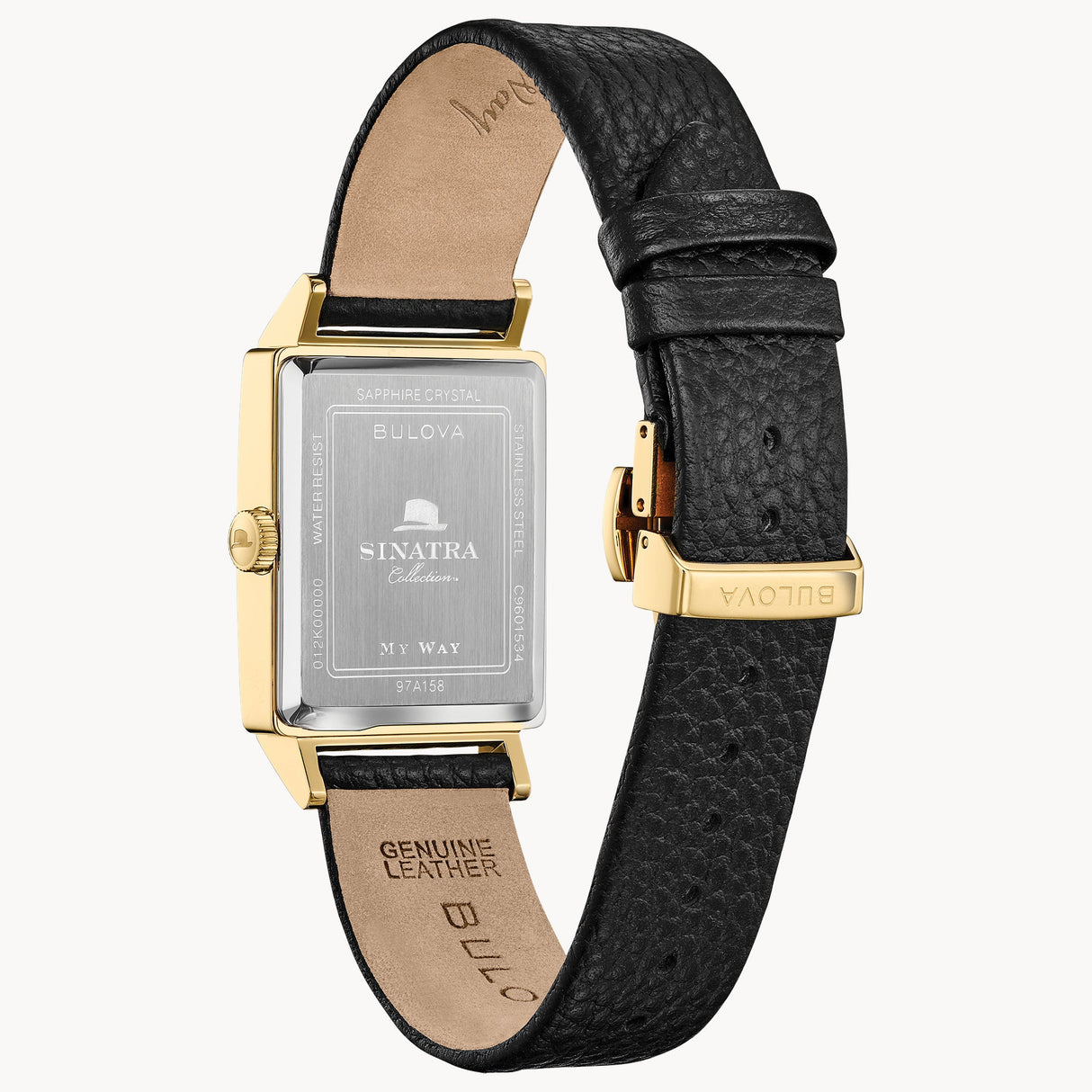 97A158 Reloj Bulova Frank Sinatra My Way de hombre banda de piel 30 mm