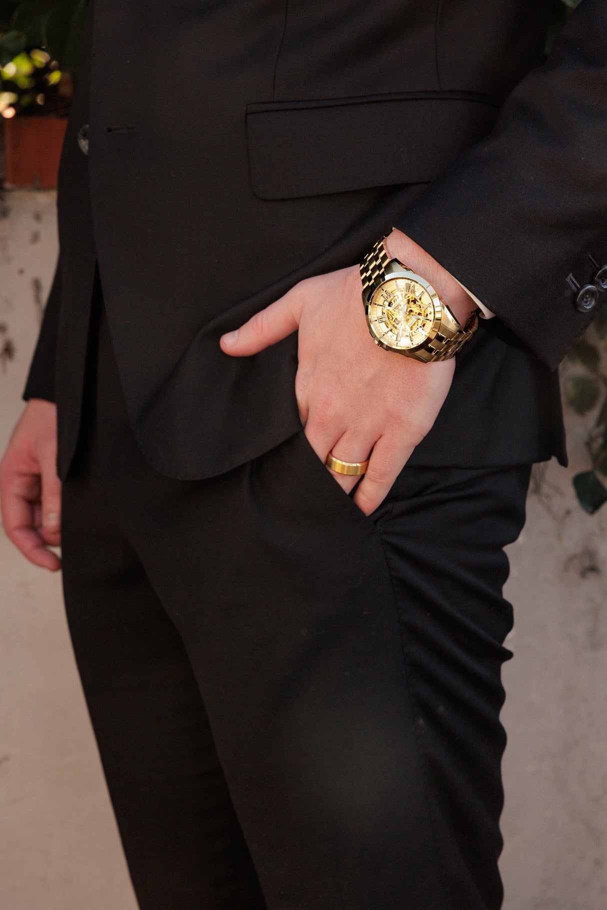 97A162 Reloj Bulova Sutton de caballero pulsera de metal 43 mm