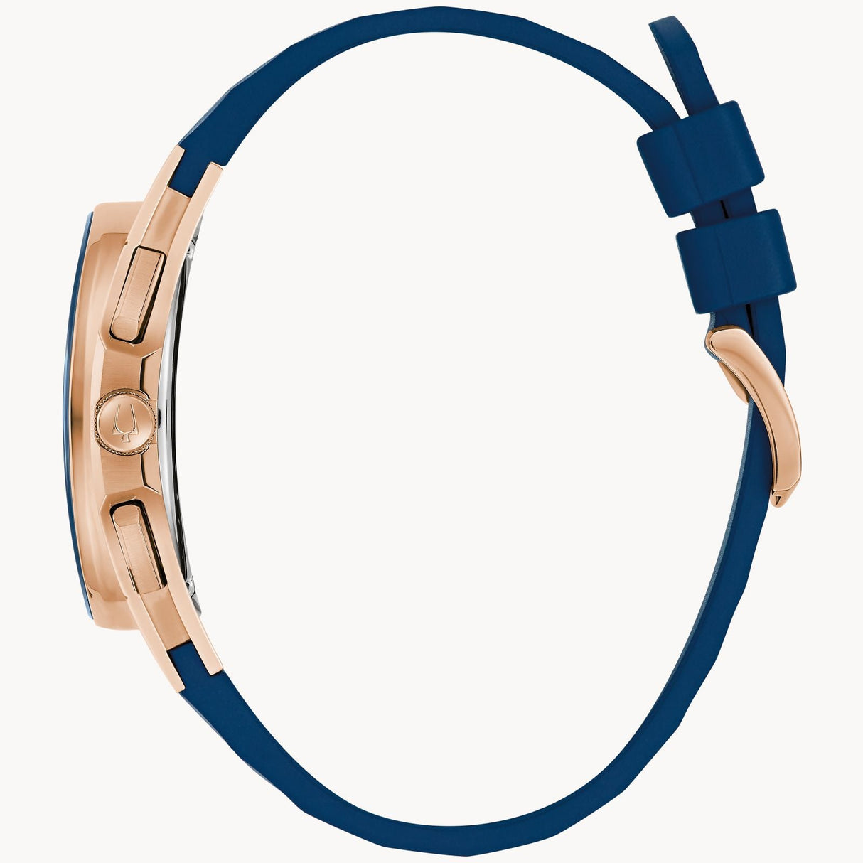 97A185 Reloj Bulova Curv Marc Anthony de hombre banda de resina