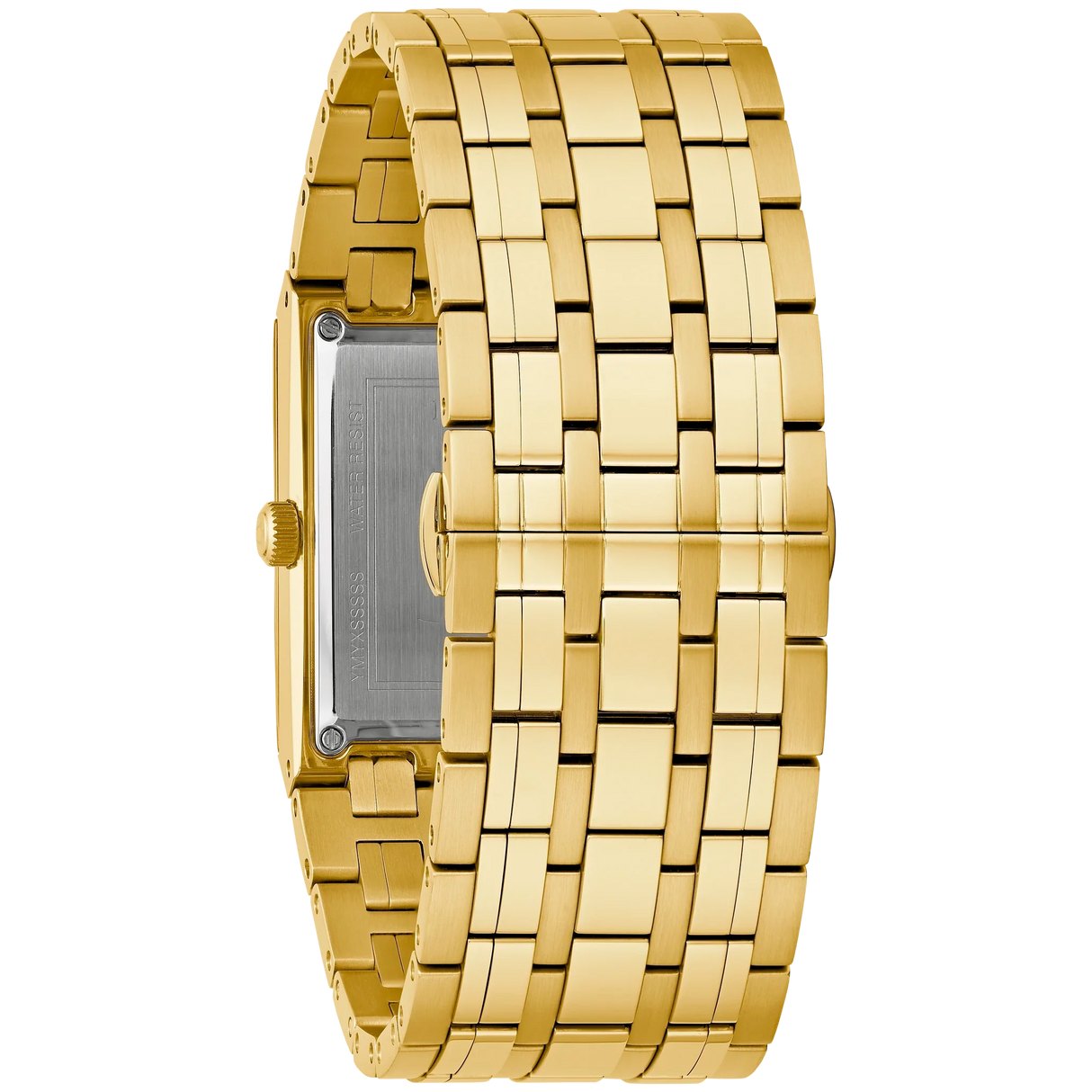 97D132 Reloj Bulova Quadra de hombre correa de metal