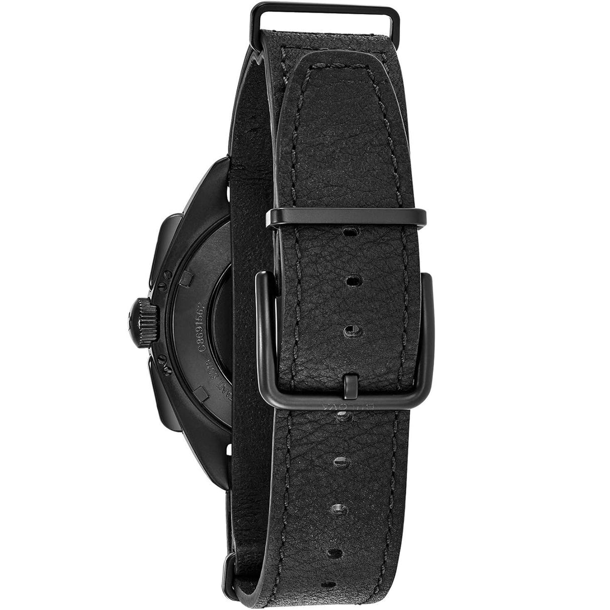 98A186 Bulova reloj de hombre correa de piel