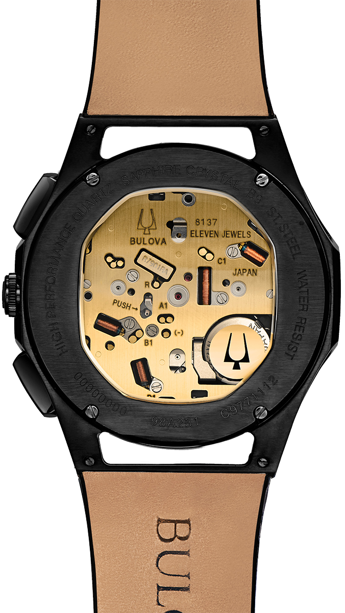 98A232 Reloj Bulova Curv Sport de caballero pulsera de resina