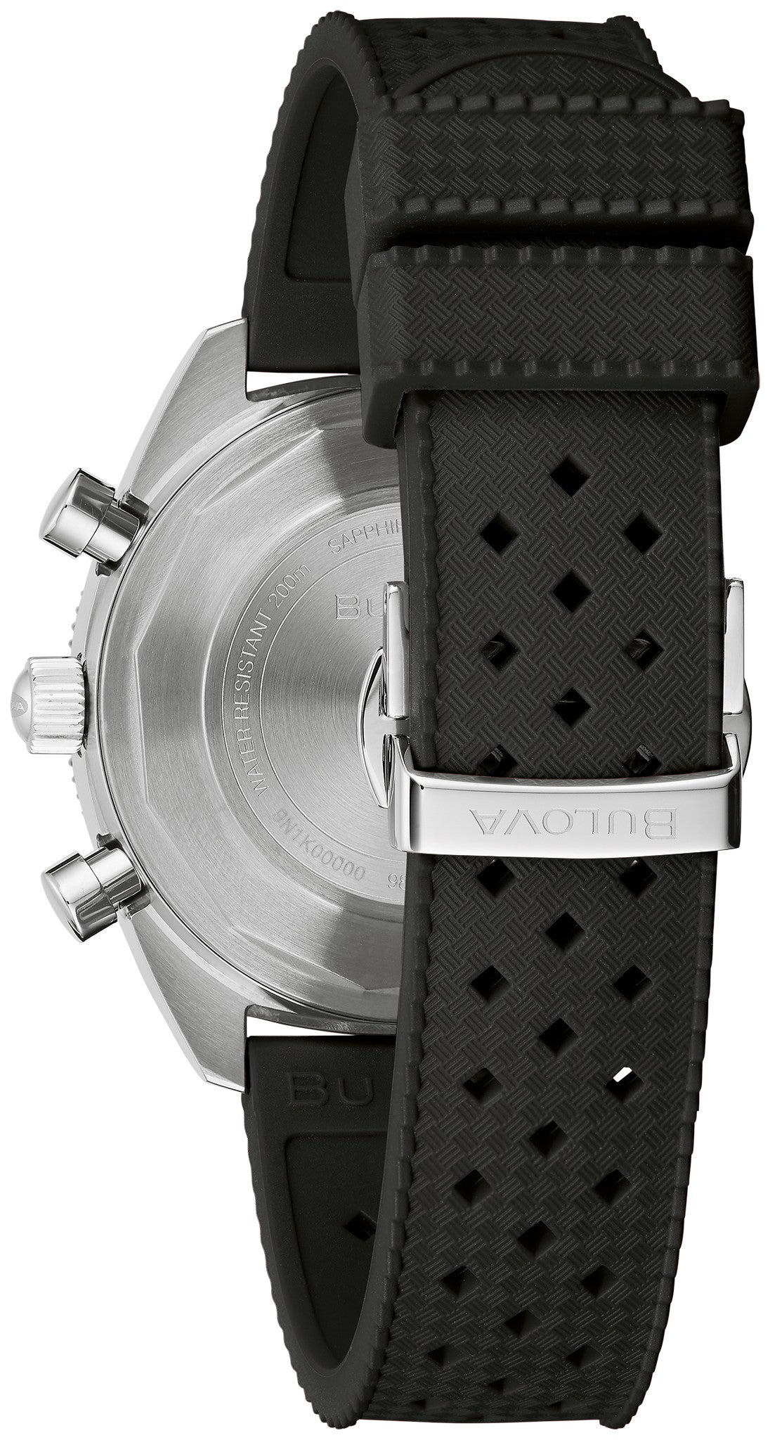 98A252 Bulova Surfboard unisex pulsera de caucho