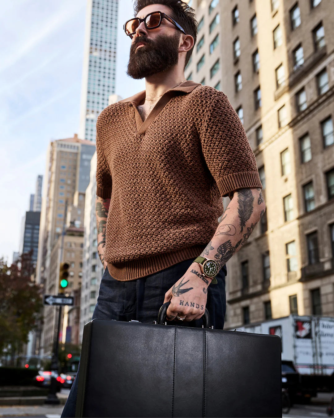 98A324 Reloj Bulova Mil Ships de hombre pulsera de tela 41 mm