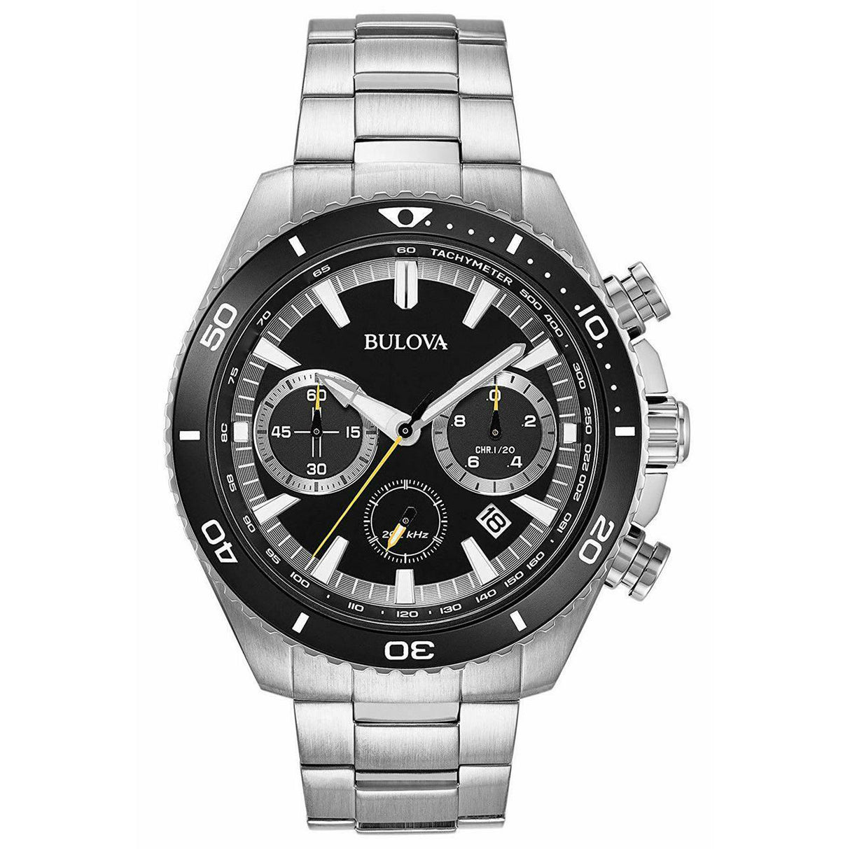 98B298 Bulova de hombre pulsera de metal