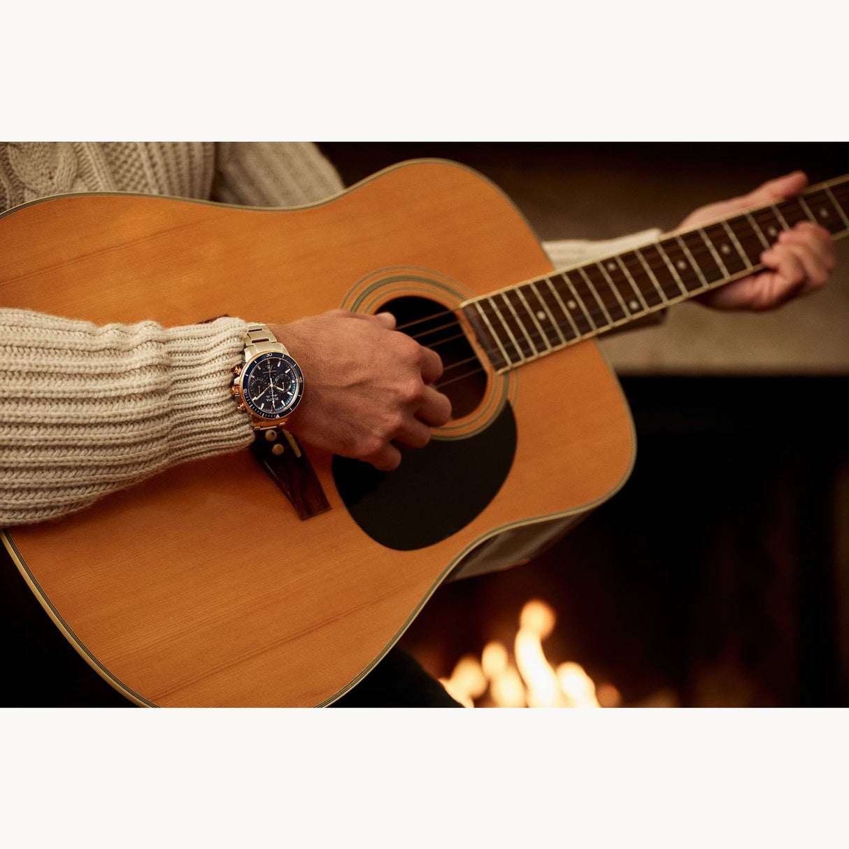 98B301 Bulova Marine Star de caballero pulsera de metal