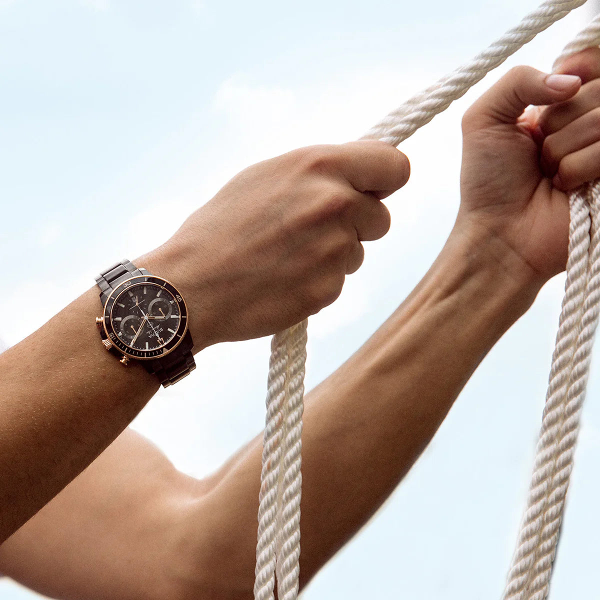 98B302 Reloj Marine Star Series C de hombre pulsera de metal 45 mm