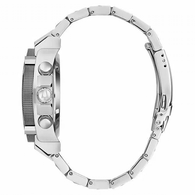 98B405 Reloj Bulova Precisionist de hombre pulsera de metal 47 mm