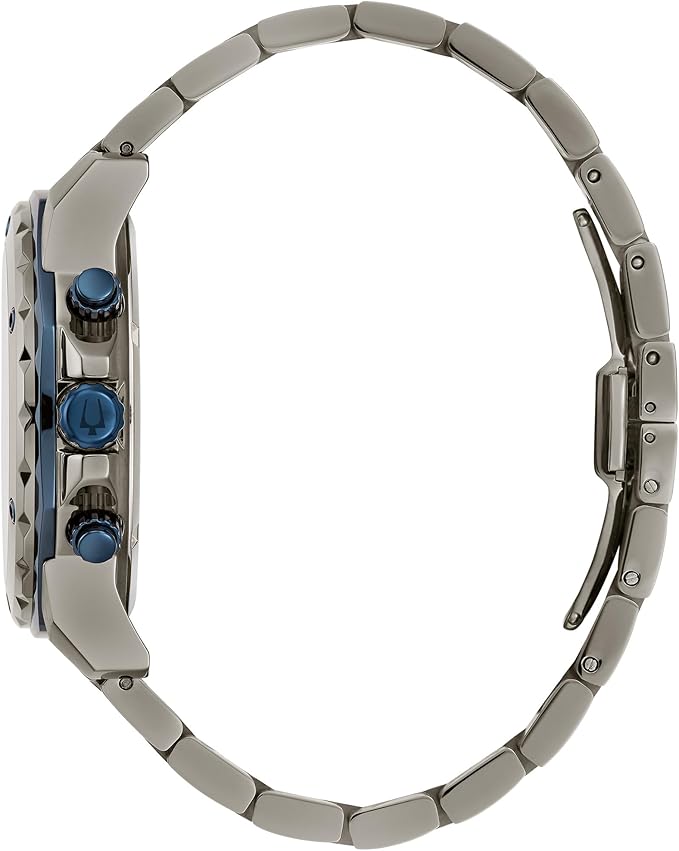 98B411 Reloj Bulova Marine de hombre banda de metal