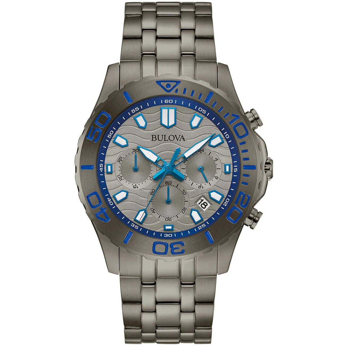 98B434 Reloj Bulova Classic de caballero pulsera de metal 32 mm