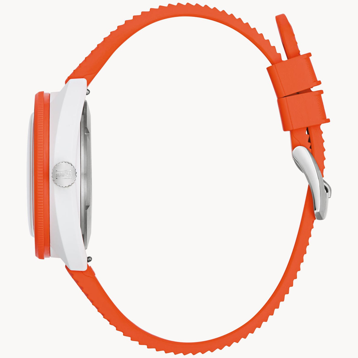 98B448 Reloj Bulova Snorkel Unisex pulsera de caucho 41 mm