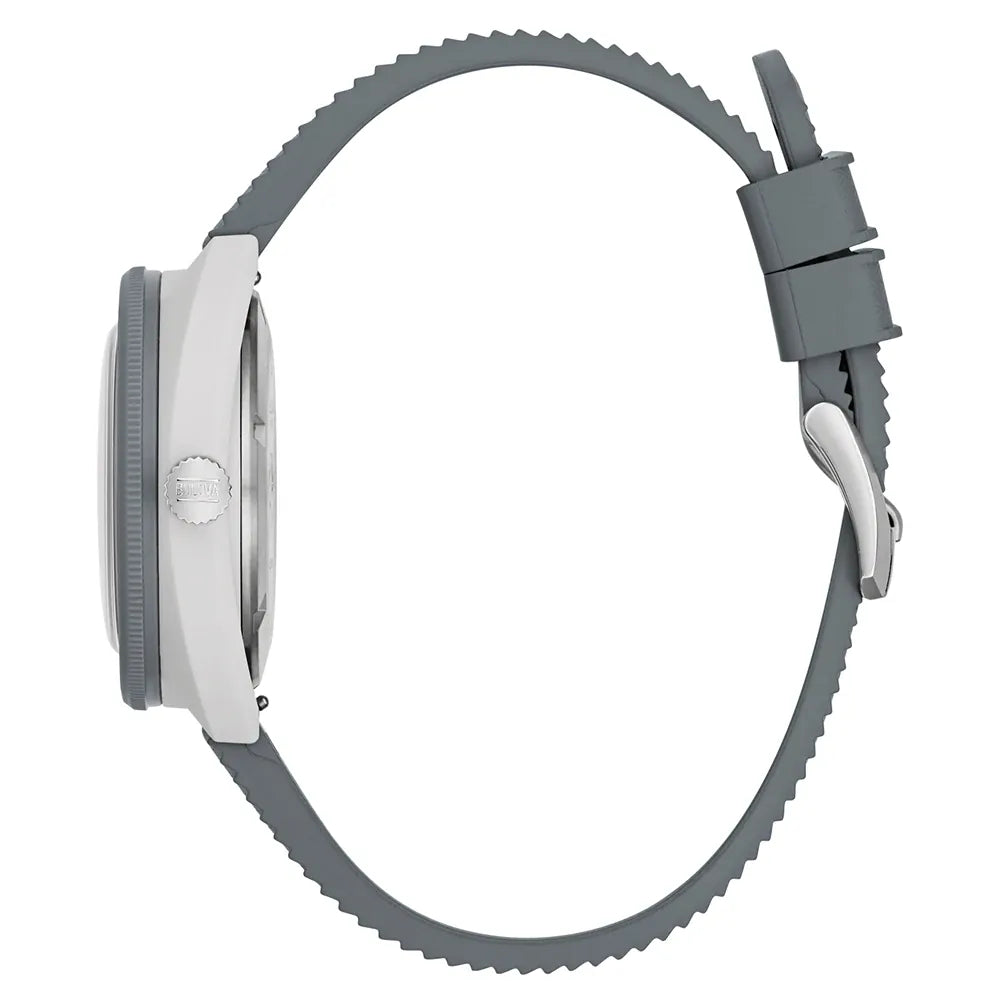 98B449 Reloj Bulova Snorkel de caballero pulsera de caucho 41 mm