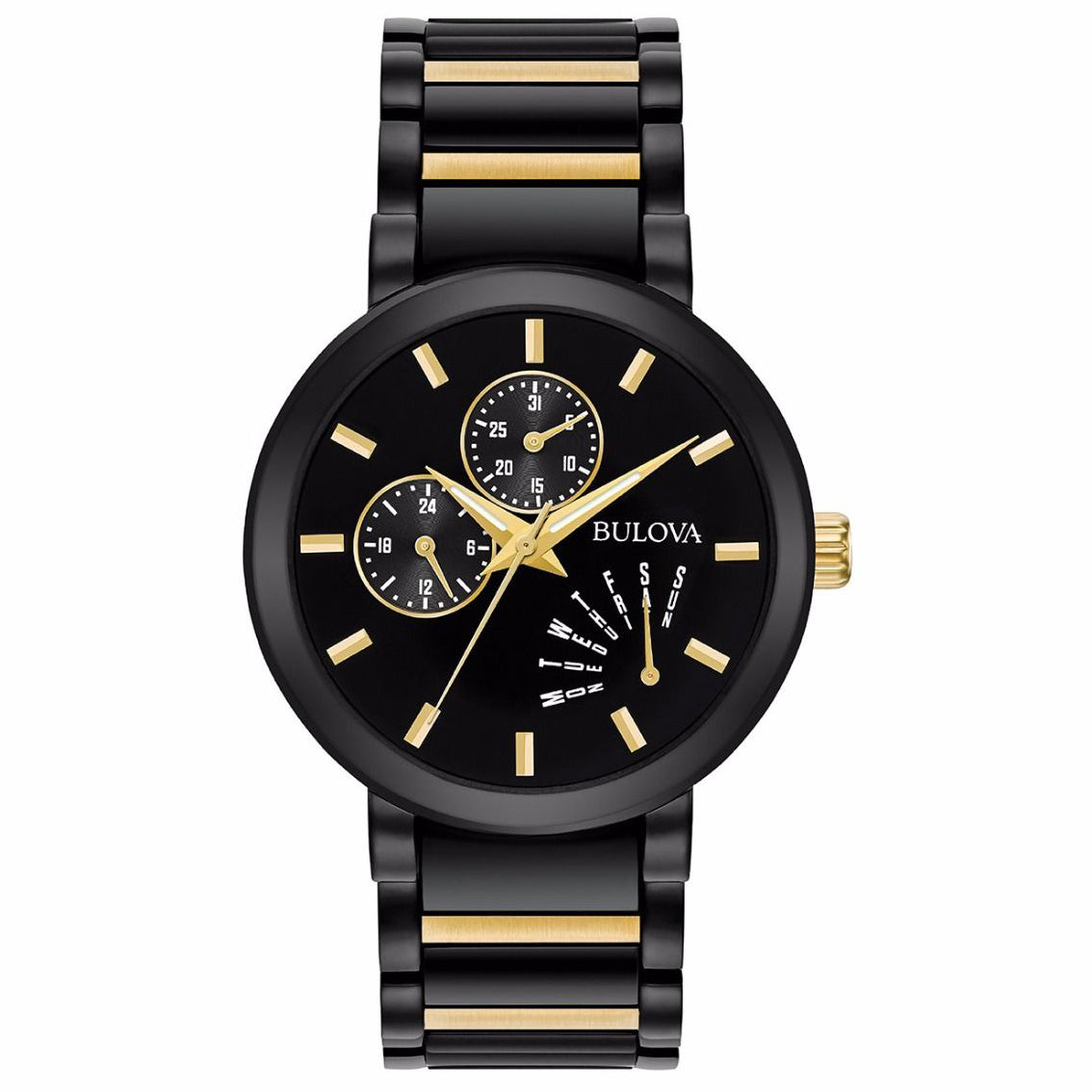 98C124 Bulova Classic reloj para caballero correa de acero inoxidable