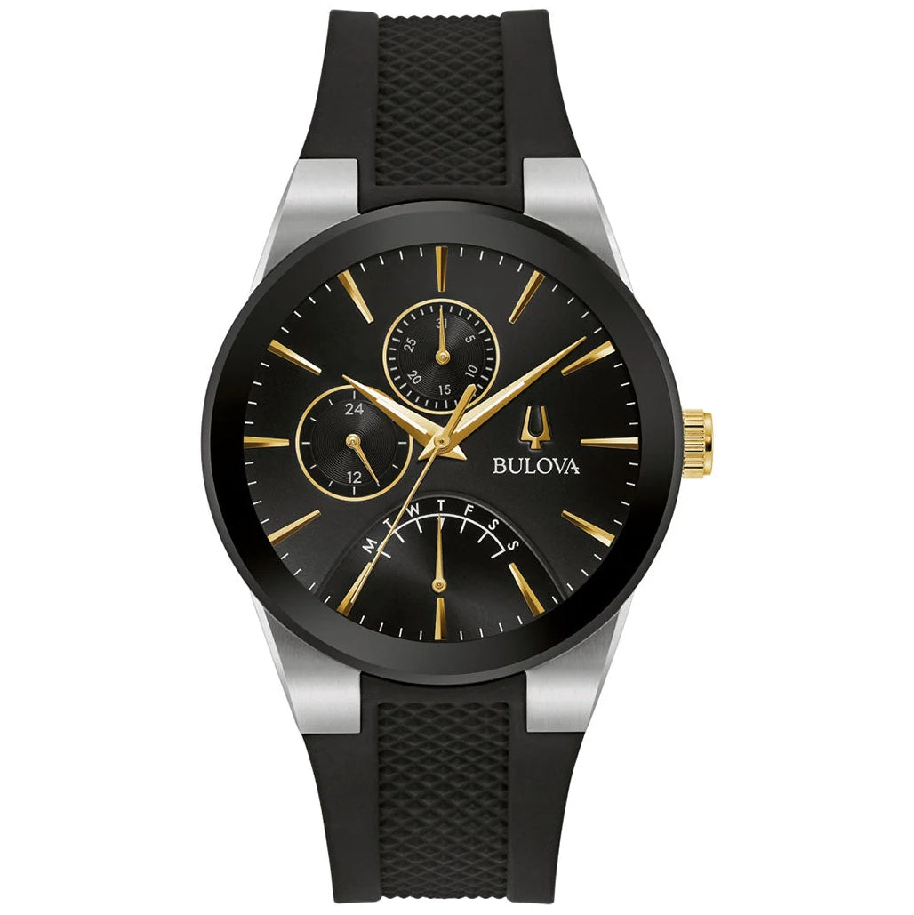 98C138 Bulova Futuro de hombre pulsera de resina