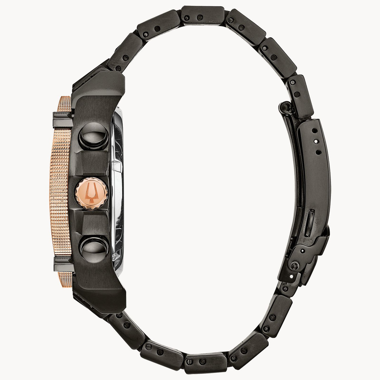 98D149 Reloj Bulova Icon de caballero pulsera de metal 46 mm