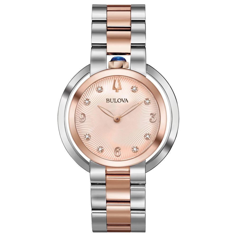 98P174 Reloj Bulova Rubaiyat Diamante de Mujer