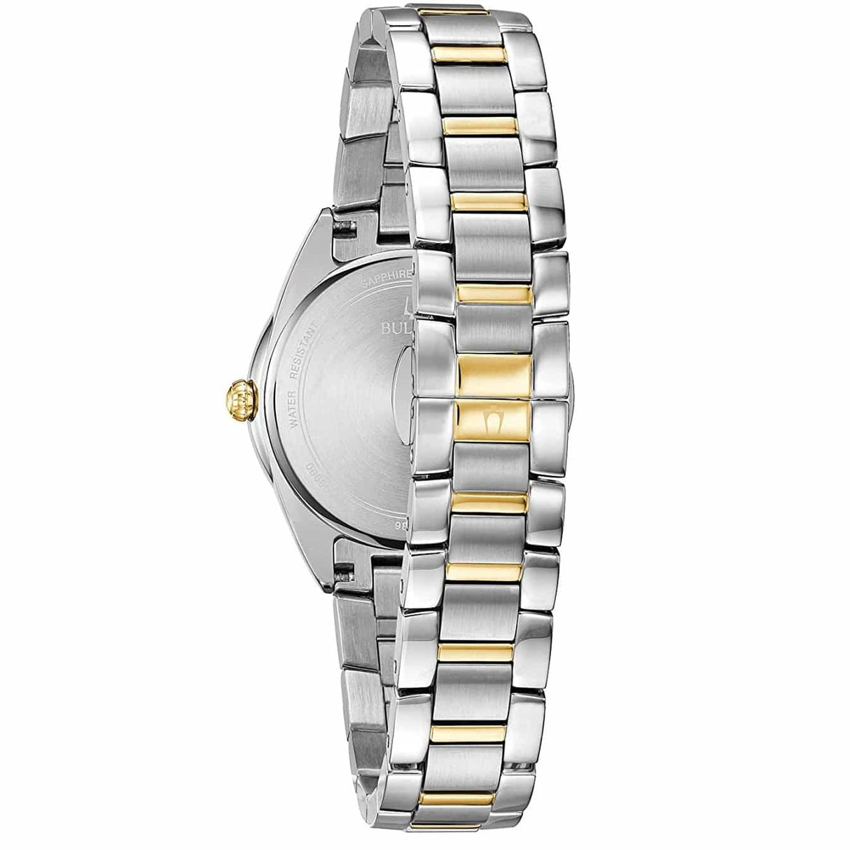 98P184 Reloj Bulova Sutton de dama pulsera de metal 33 mm