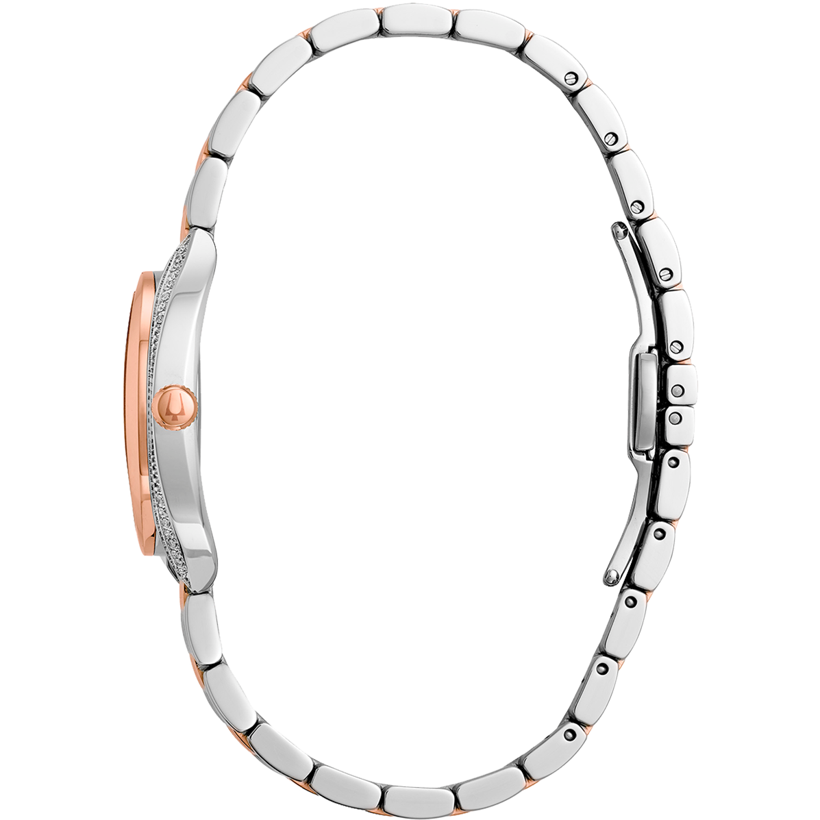 98R230 Reloj Bulova Clásico de Cuarzo para Señorita correa de metal