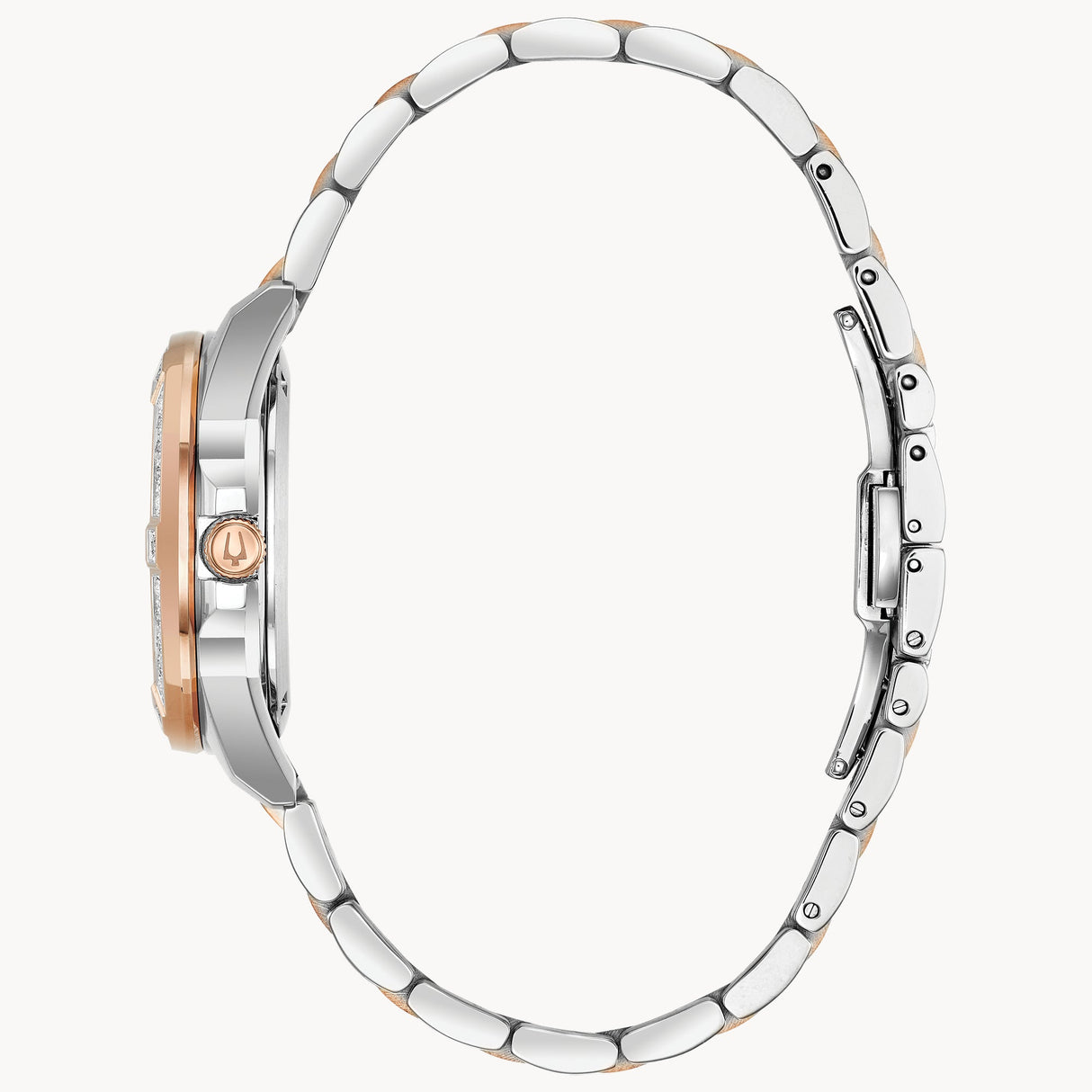 98R234 Reloj Bulova Marine Star de dama pulsera de metal 32 mm